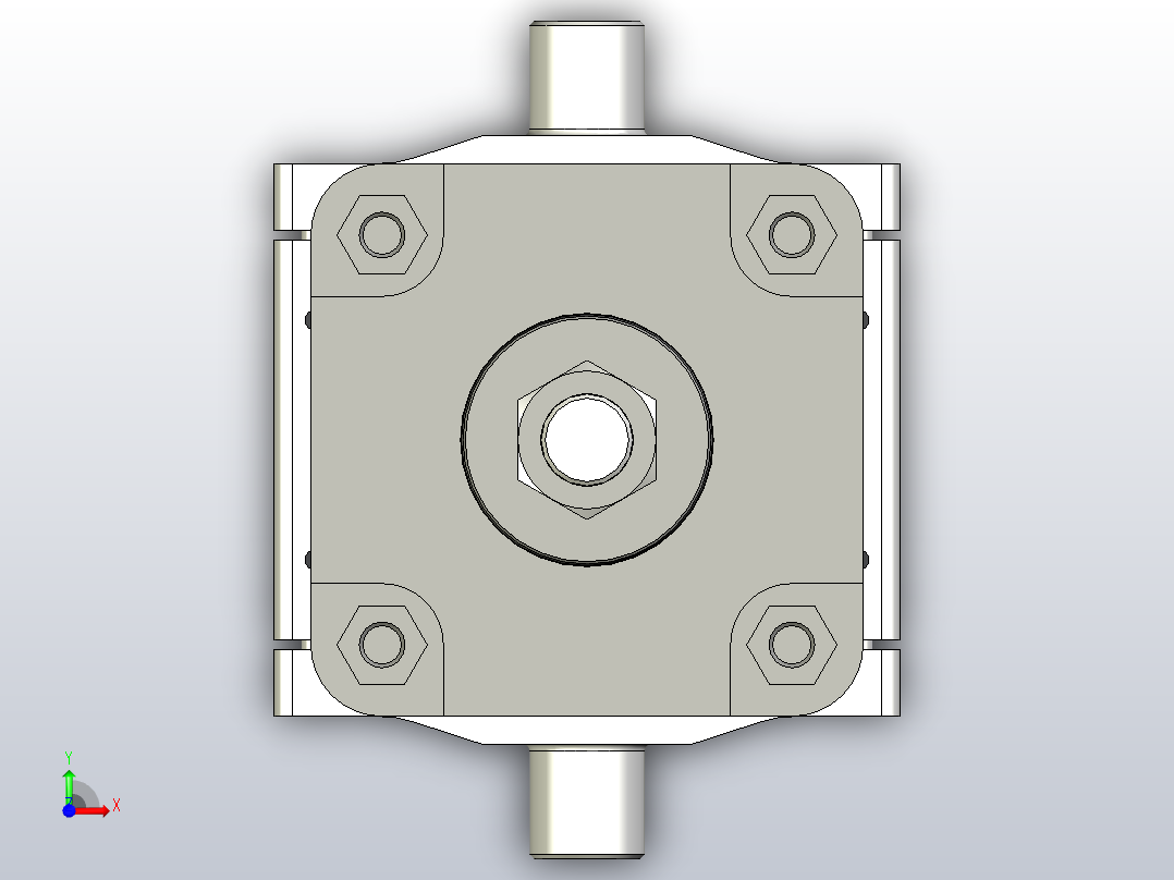 FESTO气缸DNGZK-100-200-PPV-A---_asm_0_220_前视图