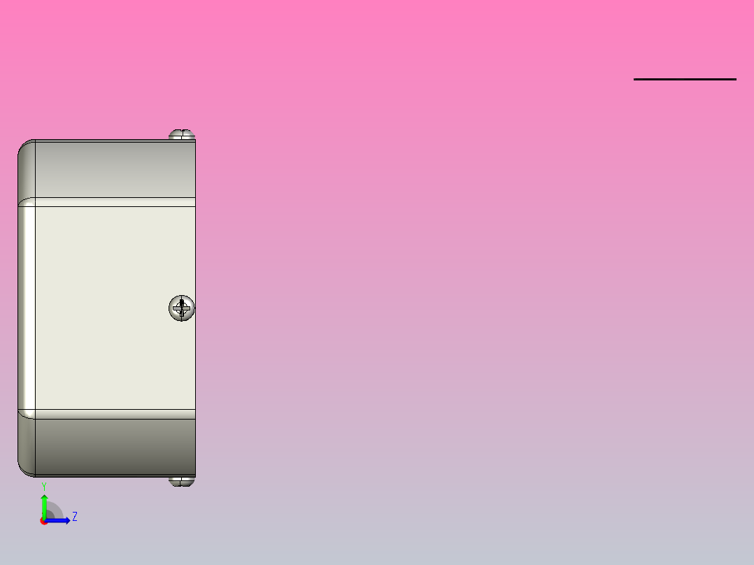 永磁减速电机HS500RTB-L-10～75左视图
