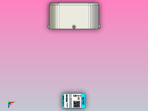 永磁减速电机HS500RTB-L-10～75俯视缩略图