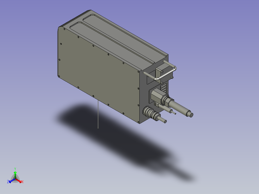 710-0300006590-1激光刻印机正等轴测图