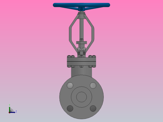 美标截止阀[150LB-DN25美标截止阀]左视缩略图
