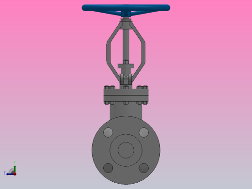 美标截止阀[150LB-DN25美标截止阀]右视缩略图
