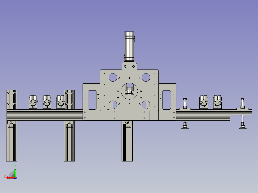 M02001-07-0A02吸盘机械手后视图