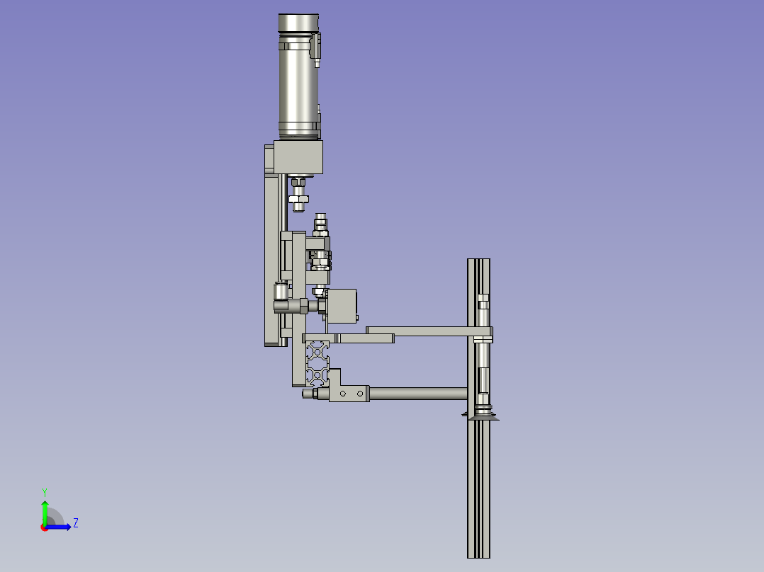 M02001-07-0A02吸盘机械手左视图