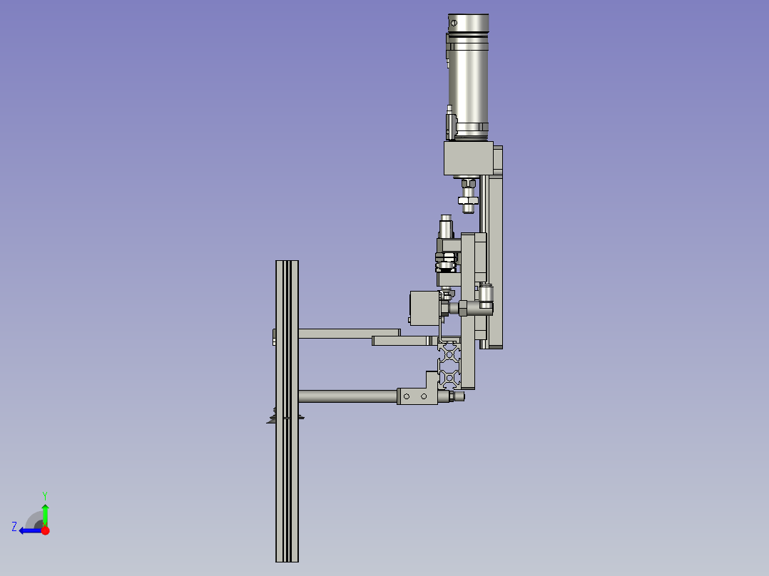 M02001-07-0A02吸盘机械手右视图