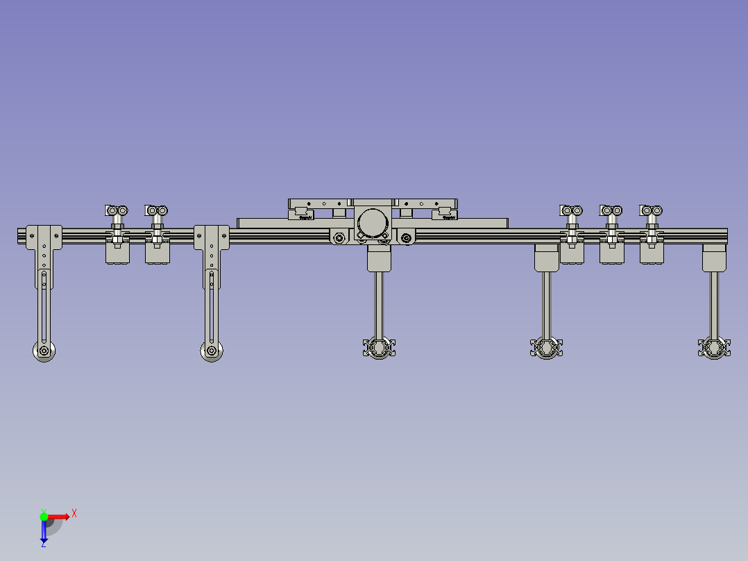 M02001-07-0A02吸盘机械手俯视图