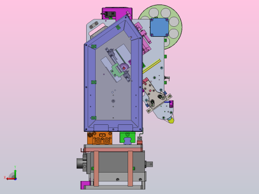 擦拭机构含有收卷、放卷机构后视缩略图