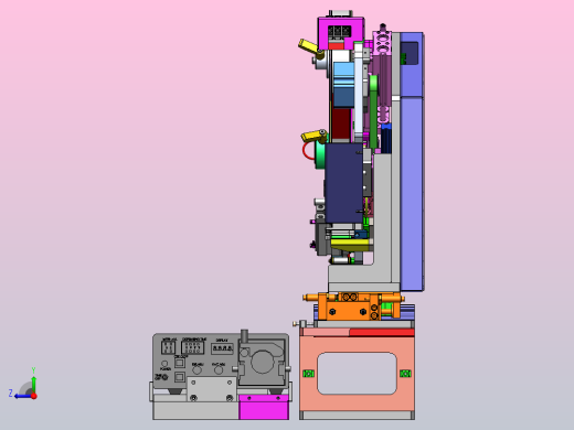 擦拭机构含有收卷、放卷机构右视缩略图