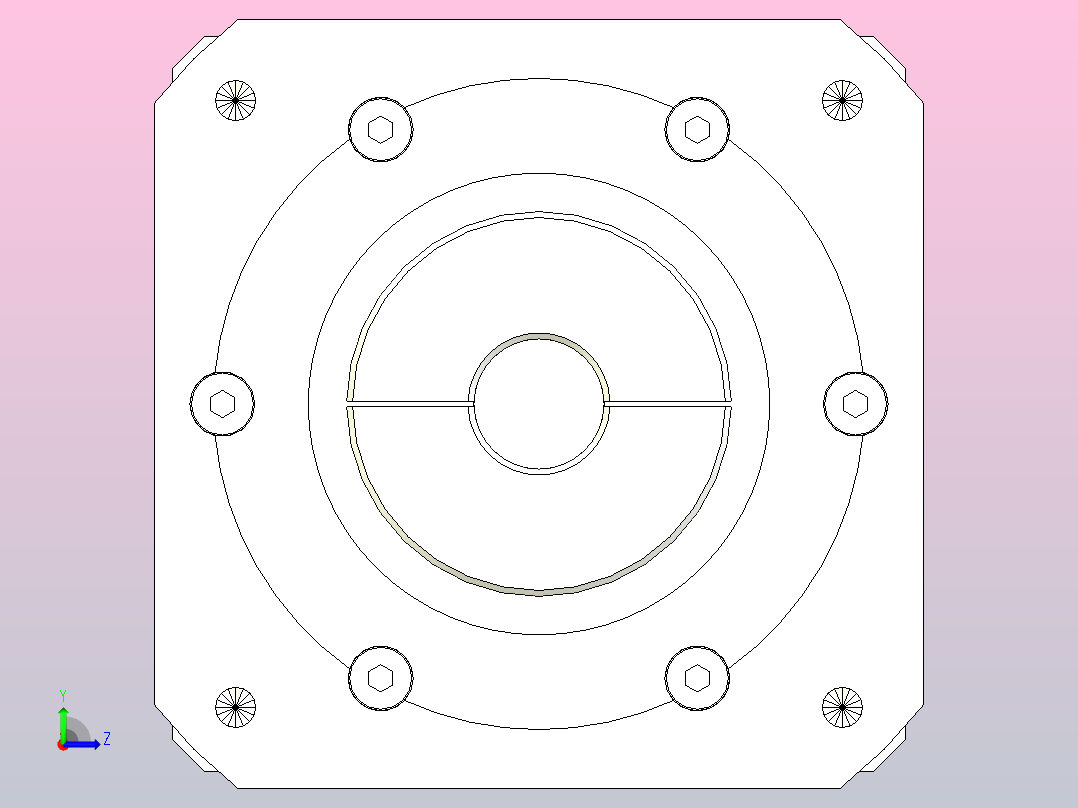KTF120-L2-22-110-145-M8行星减速机左视图