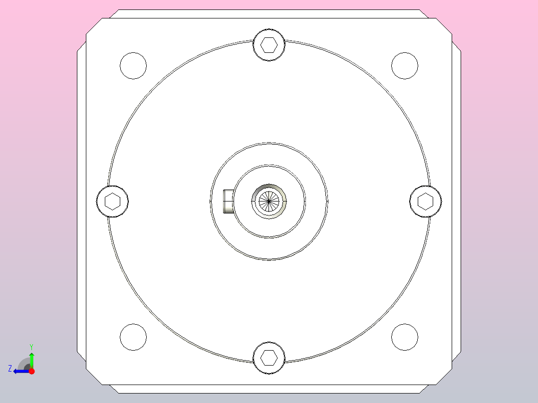 KTF120-L2-22-110-145-M8行星减速机右视图