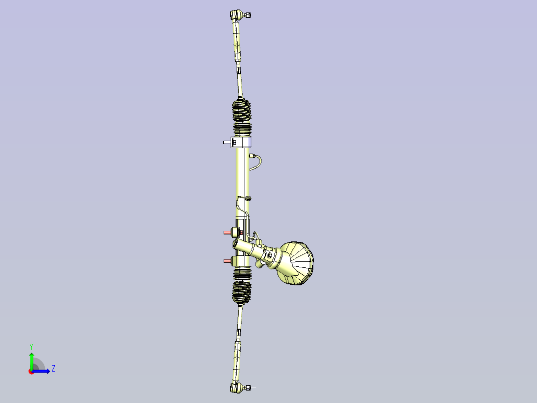 吉利-帝豪EV450-底盘零件-Steer System HPS左视图