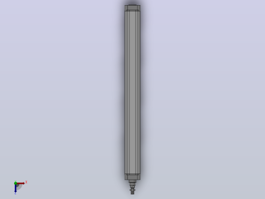 SE标准复动型气缸SE 80×1000-S俯视缩略图