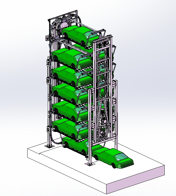 立式停车库