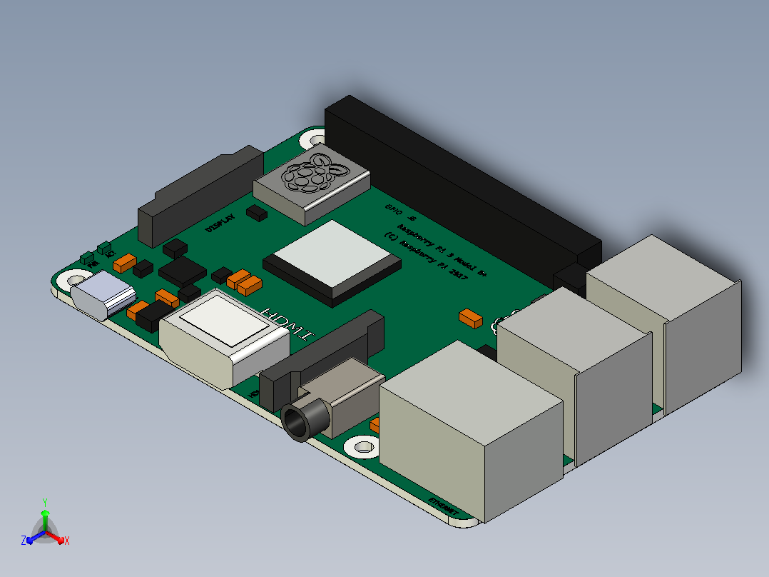 简易钢缆驱动式仿生手掌正等轴测图