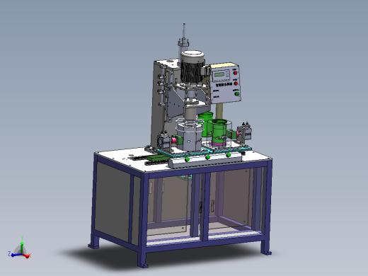 热水壶自动ZN-Q5卷边机主视缩略图