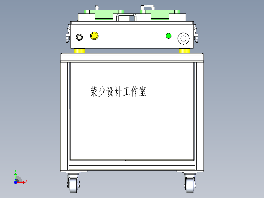 压装治具工装24前视图