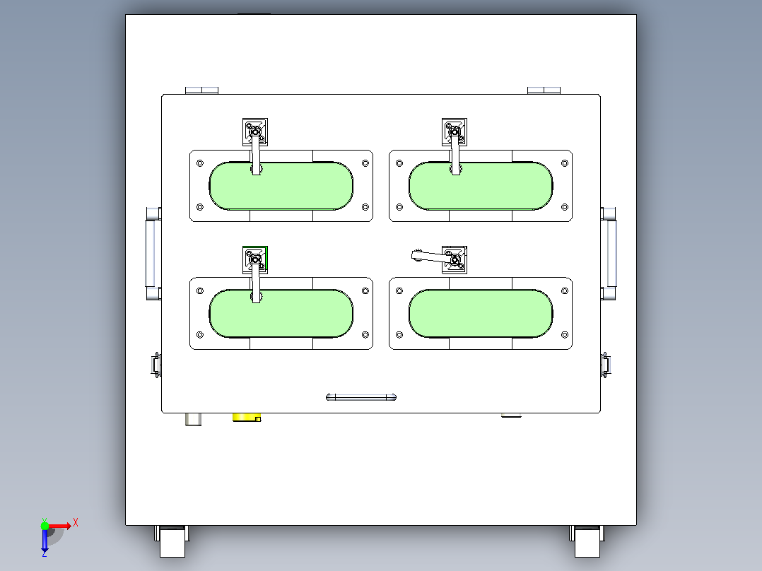 压装治具工装24俯视图