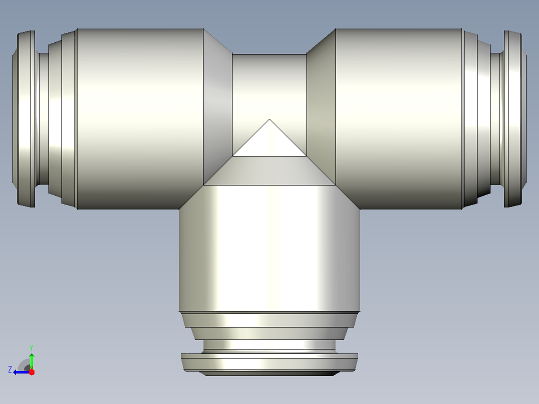 快插接头_NPQR-T-Q12-E---_high_右视图