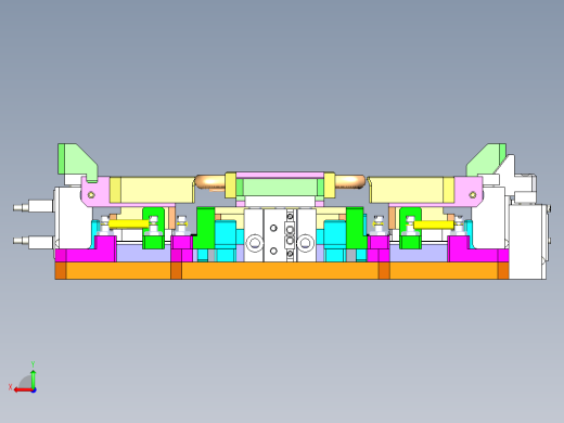 Phone手机中心定位夹具step后视缩略图