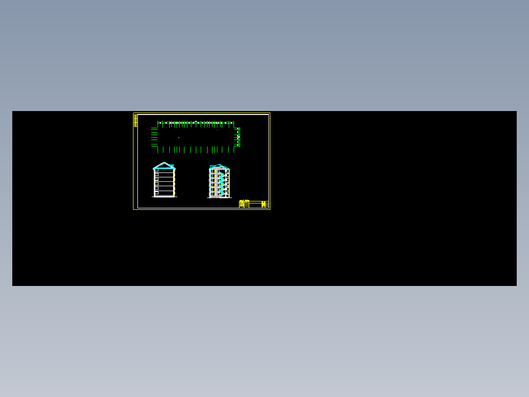 110住宅楼CAD设计图