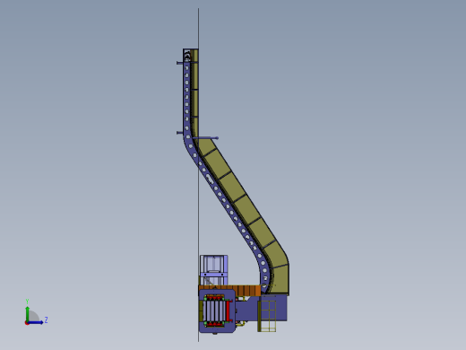 废纸皮全自动打包机sw12可编辑左视缩略图
