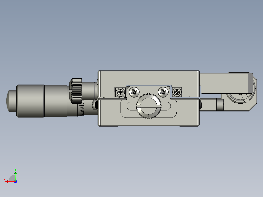 精密仪器后视图