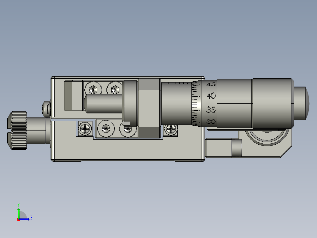 精密仪器左视图