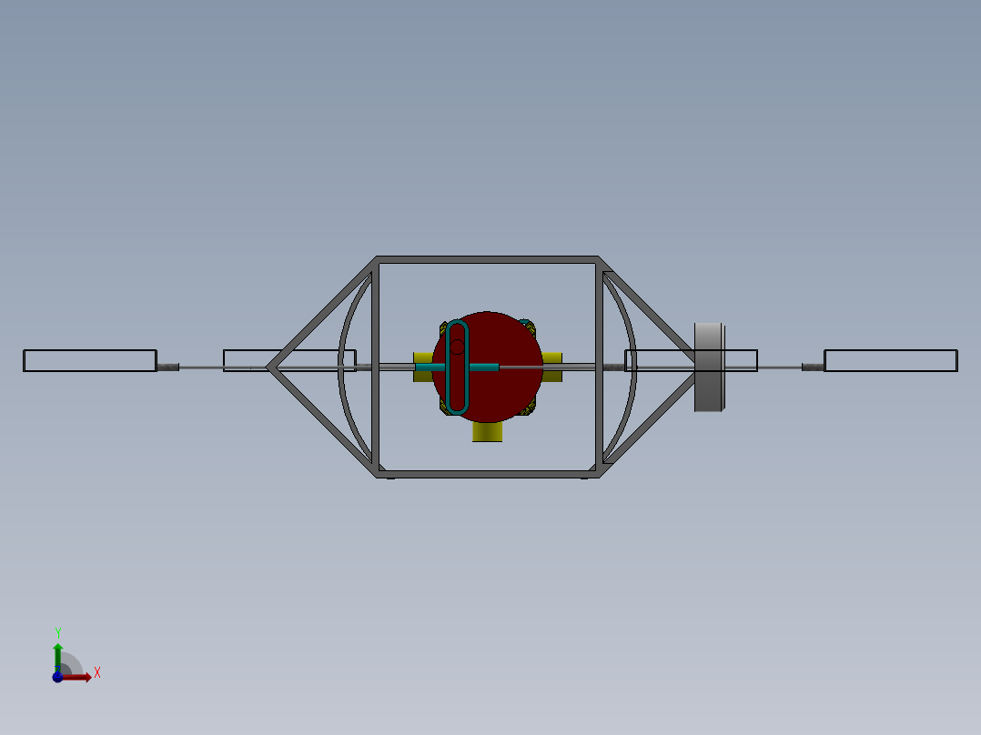 圆锥齿轮方向转换多用途机SW2015前视图