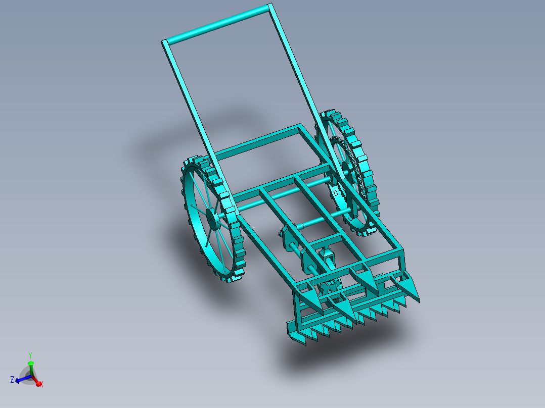 手动作物切割机