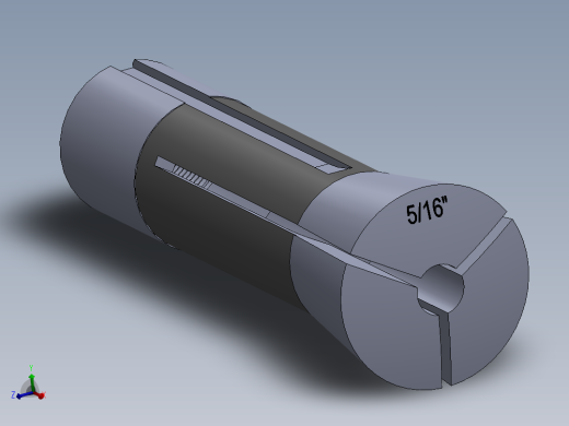 R8-夹头组-R8 COLLET 0.312.SLDPRT
