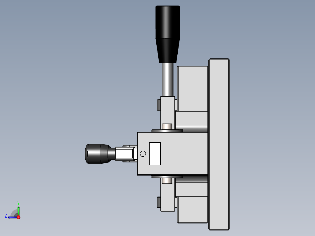 锁附定位治具右视图