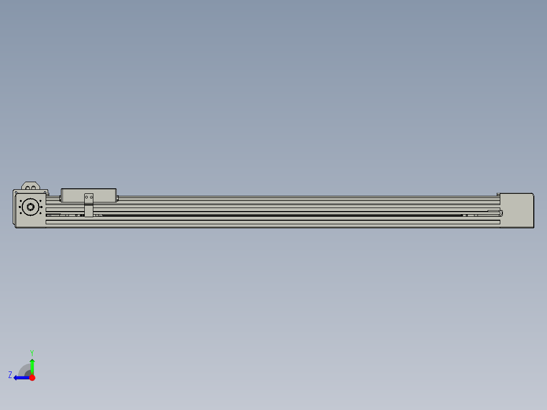 威洛博直线电机模组EB4-L80-S600-R-57-MS3右视图