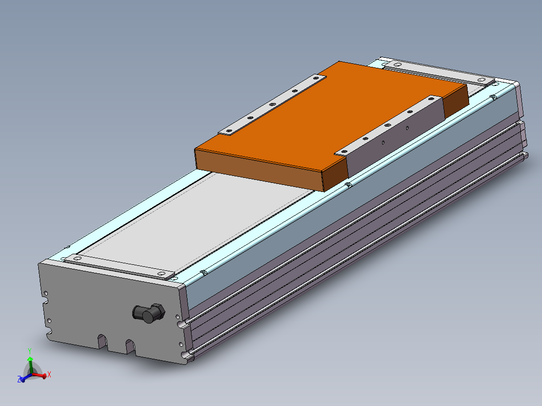MCH丝杆全封闭MCH22-M-750WB主视图