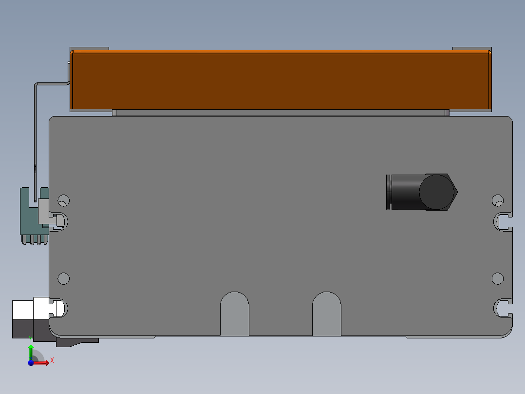 MCH丝杆全封闭MCH22-M-750WB前视图