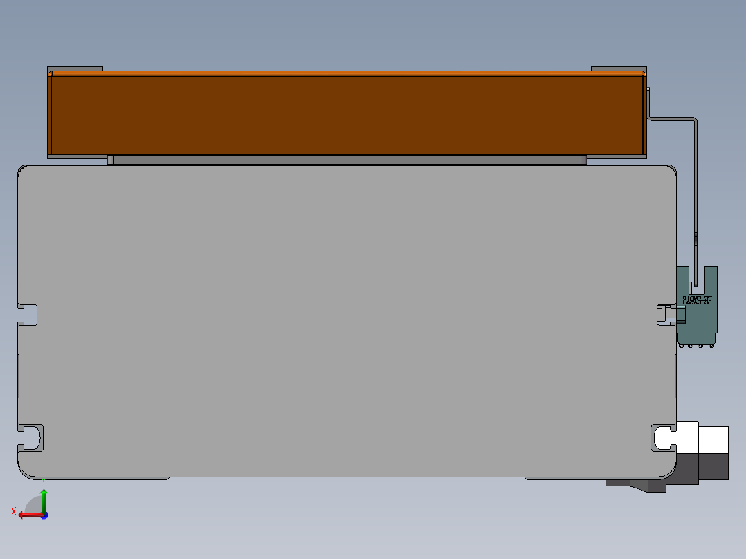 MCH丝杆全封闭MCH22-M-750WB后视图
