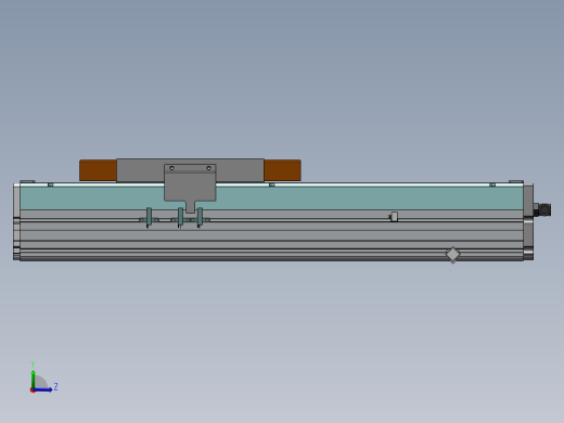 MCH丝杆全封闭MCH22-M-750WB左视缩略图