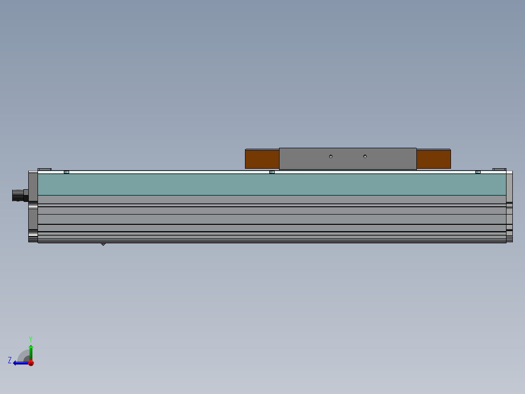 MCH丝杆全封闭MCH22-M-750WB右视图
