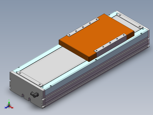 MCH丝杆全封闭MCH22-M-750WB正等轴测缩略图