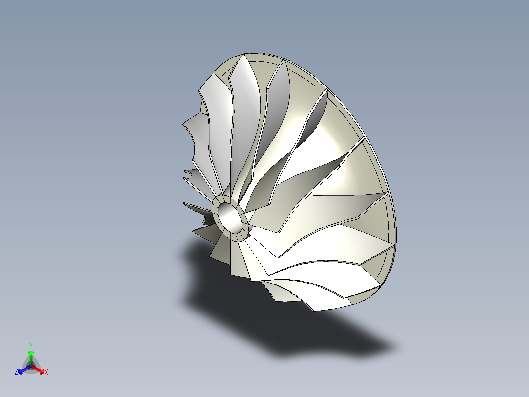 涡轮 叶片 涡扇 (5)