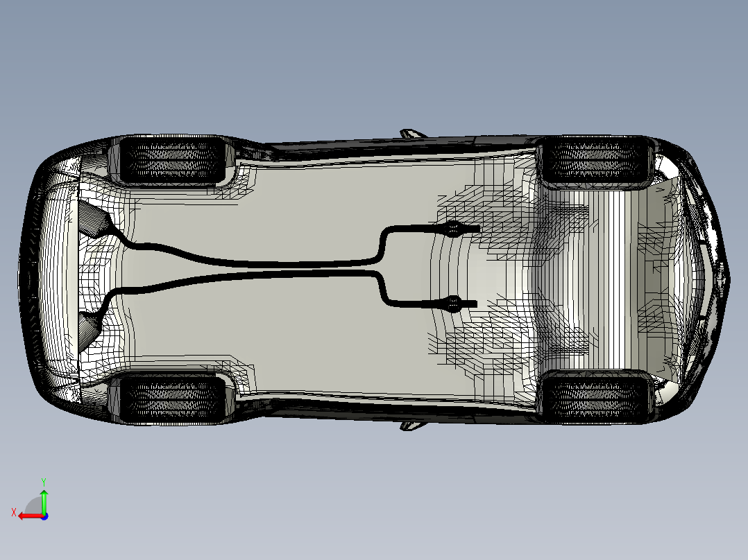 科迈罗 2010后视图