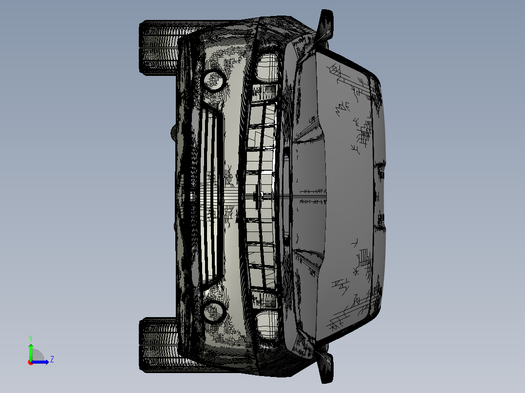 科迈罗 2010左视图