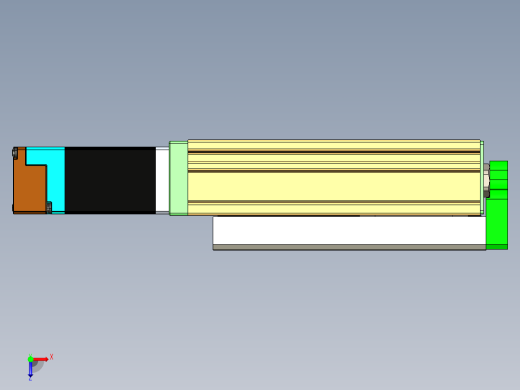威洛博LES小滑台LES16-Lxx-S50-BC俯视缩略图
