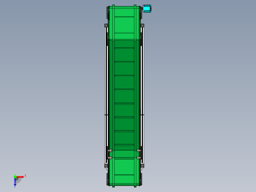 LE-XC5050-Z形升降右边驱动输送线俯视缩略图