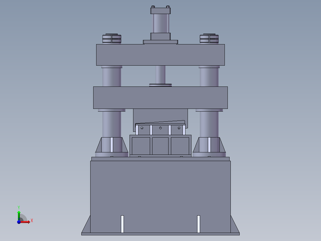 WYT300 液压剪板机前视图