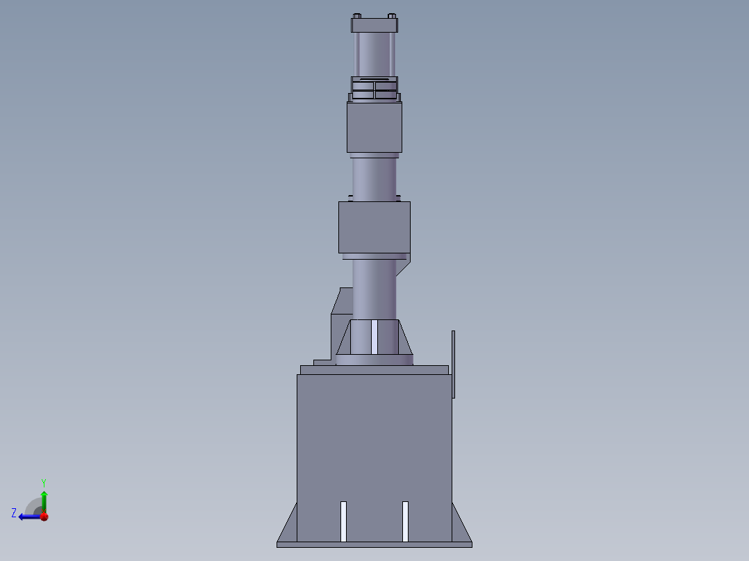 WYT300 液压剪板机右视图