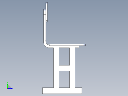 学生椅子左视缩略图