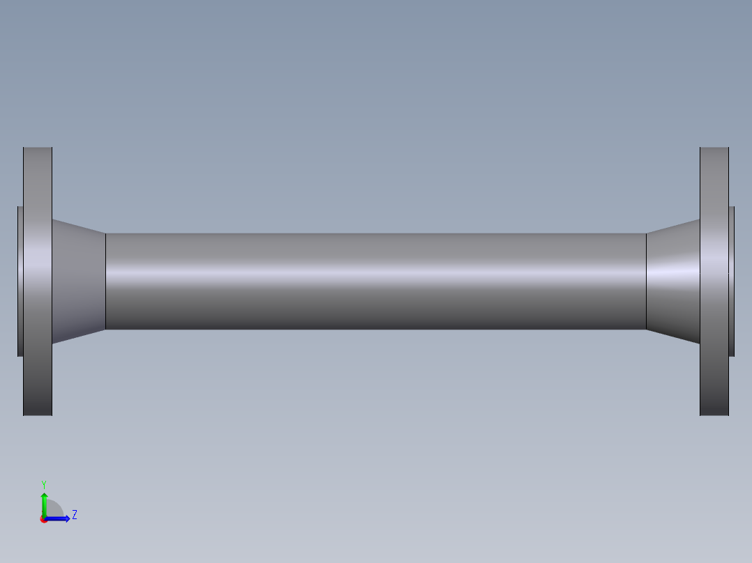 ISO Ductile Iron左视图