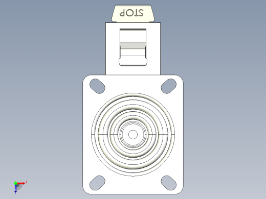 型材-KJN 259790 100MM WHEEL俯视缩略图