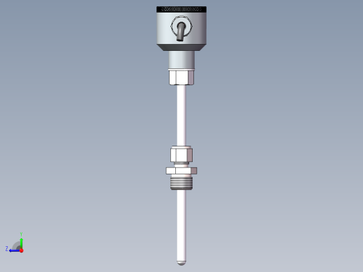 热电偶温度传感器右视缩略图