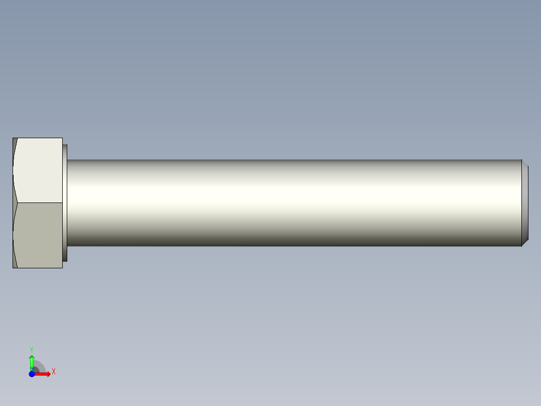 螺钉-DIN_931-M16x2x85_24.stp前视图